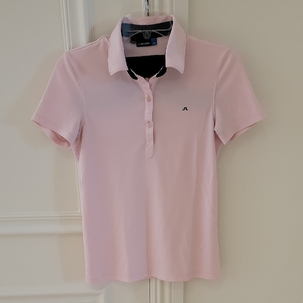 J.Lindeberg Light Pink Button Down Shirt